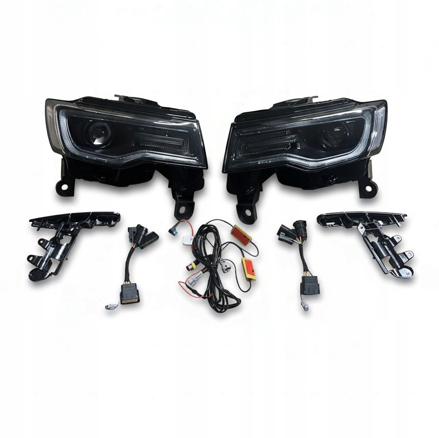 Купить Фары фонари full led - гомологация jeep grand cherokee 2014-2021