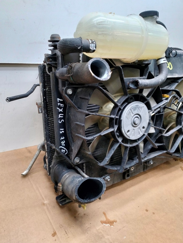 фото №11, Комплект радіатор lexus is ii lift 220 09-12 2.2d дизель