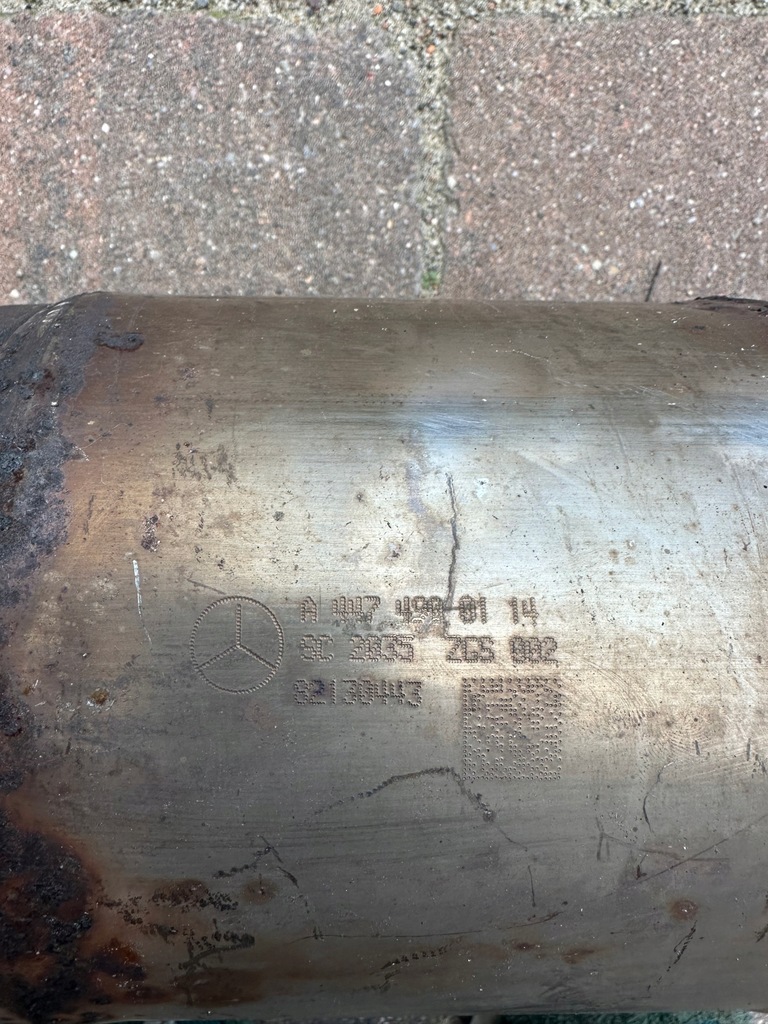 фото №5, Каталізатор фільтр fap dpf mercedes vito v w447