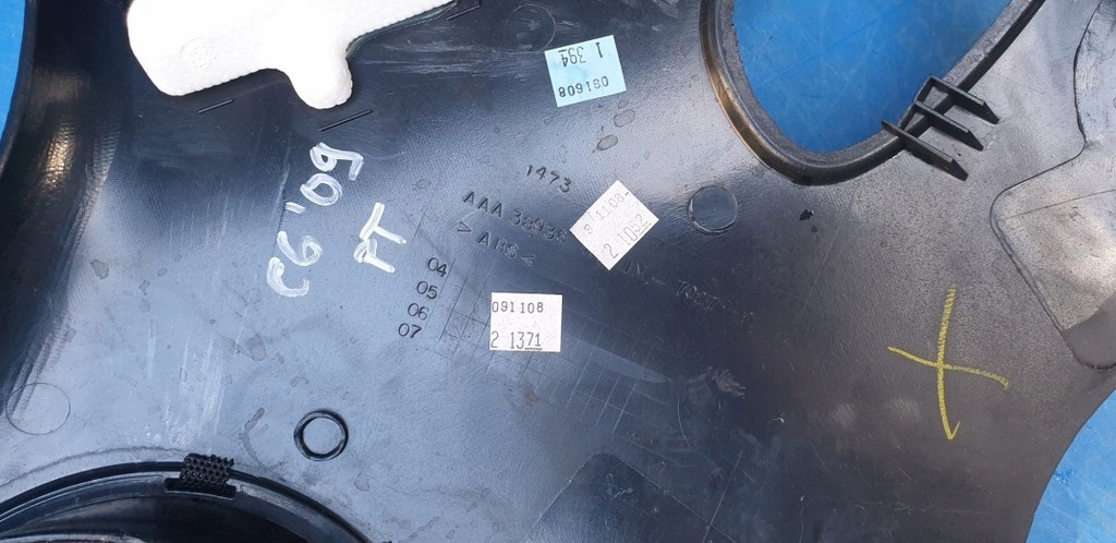 фото №16, 1x решётка динамика накладка стойка chevrolet corvette c6 38937 38936