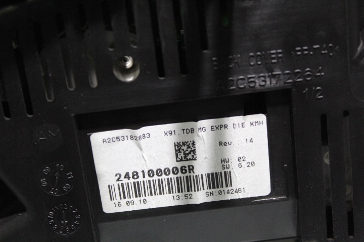 фото №4, Приборы renault laguna iii