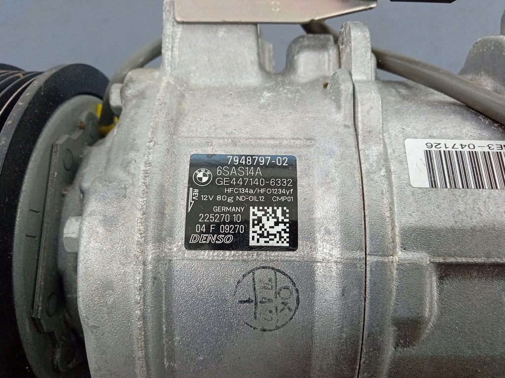 фото №4, Bmw 1 f40 2 f44 компрессор кондиционера 7948797