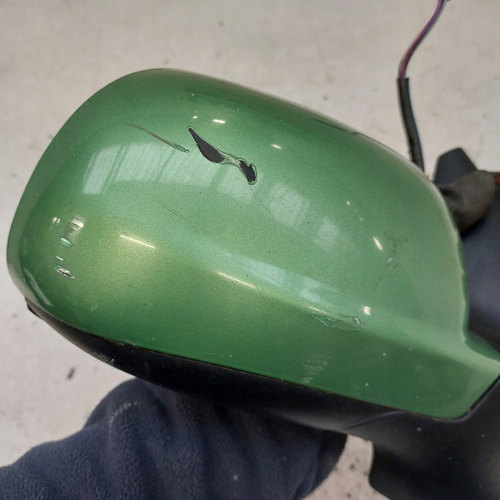 фото №13, Volkswagen golf iv 4 зеркало правое 5pin зелёные