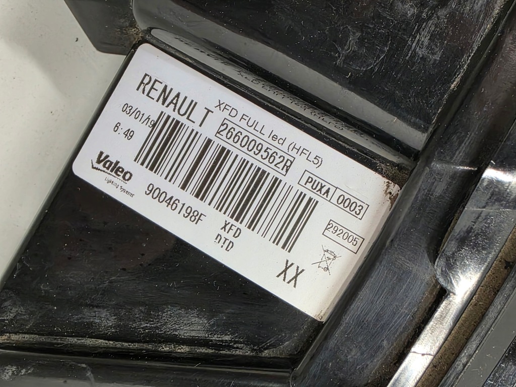 Led drl правий renault talisman 266009562r європа в Україні