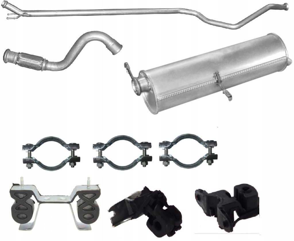 фото №1, Peugeot 307 1.6 hdi kombi 2003- гасник комплект