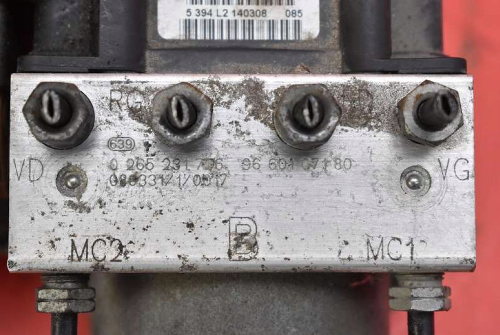 фото №7, Насос abs 9660107180 peugeot 308 1 i t7 1.6 hdi 110 km 07-11