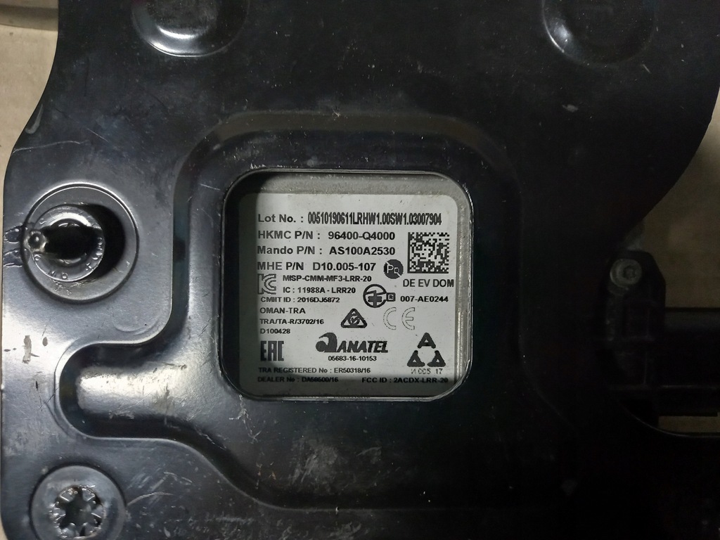 фото №9, Kia niro радар distronic 2018r 96400-q4000