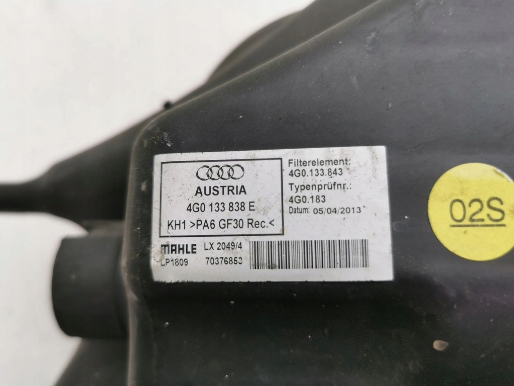 фото №9, Audi a7 s7 4g 2013 корпус фильтра воздуха