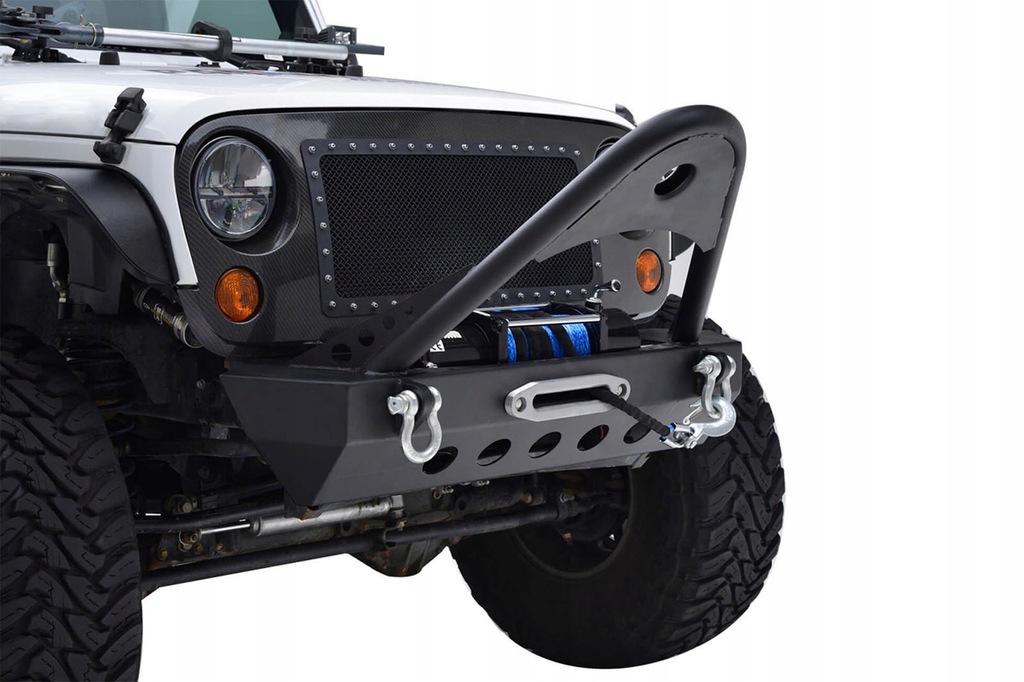 фото №16, Jeep wrangler jk 2007-18 бампер передній stinger