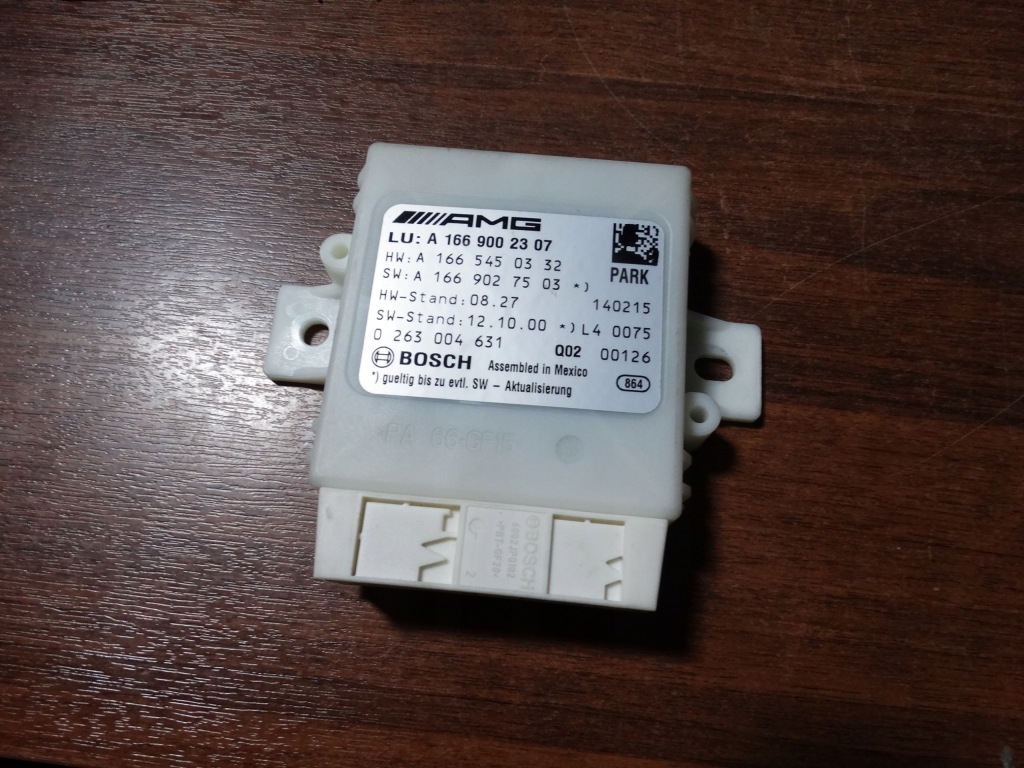 фото №1, Idealny блок управления pdc mercedes w166 1