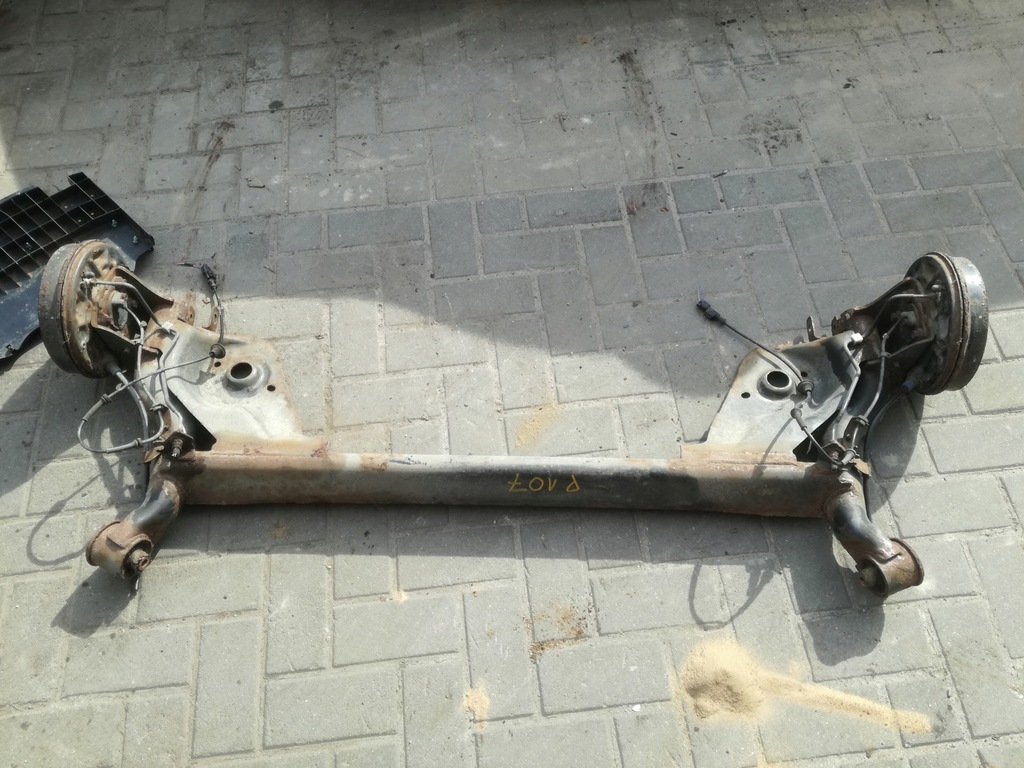 фото №1, Aygo peugeot 107 citroen c1 балка підвіска задня