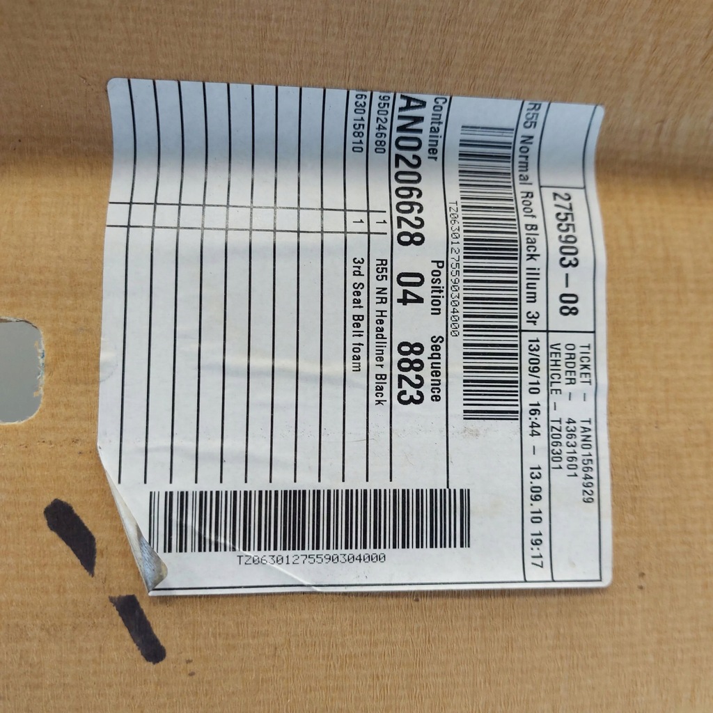 фото №2, 2014 mini one - cooper clubman r55 потолок 2755903