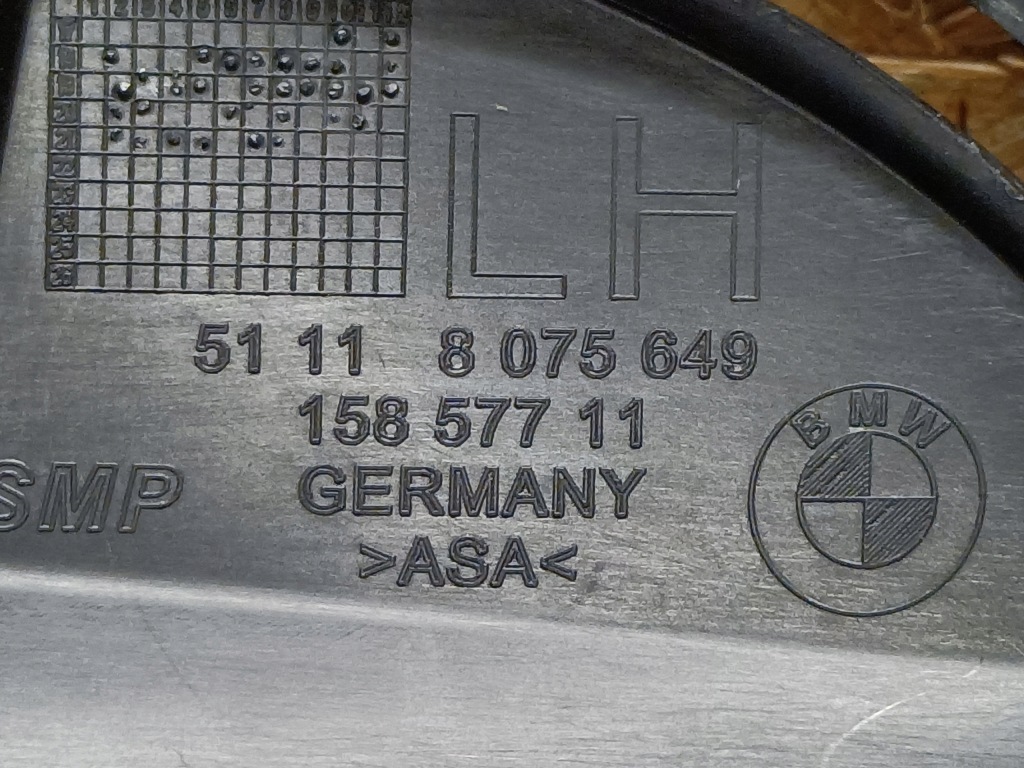 фото №8, Bmw 3 g20 g21 m-pakiet решётка бампера левый перед