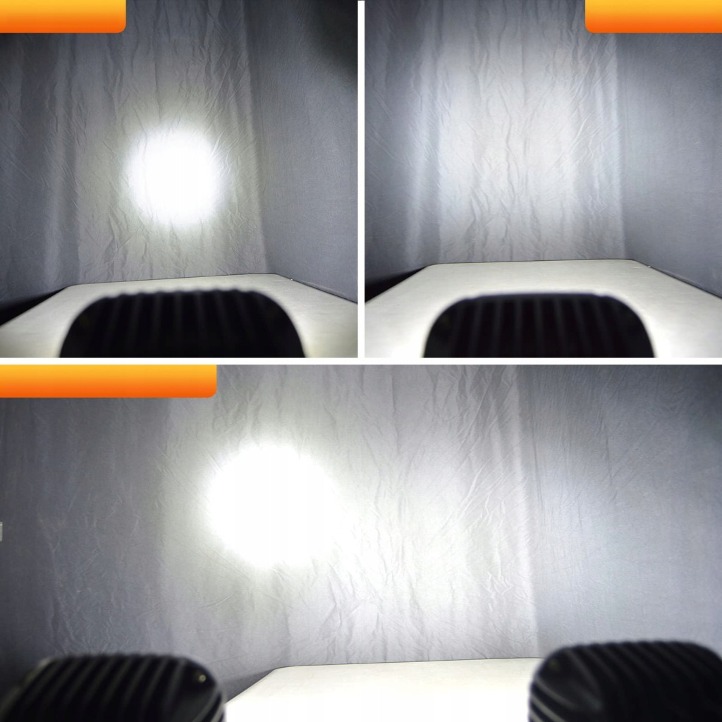 2 szt. фара робоча протитуманна фара 16 led 48w 12v/24v прожектор Доставка