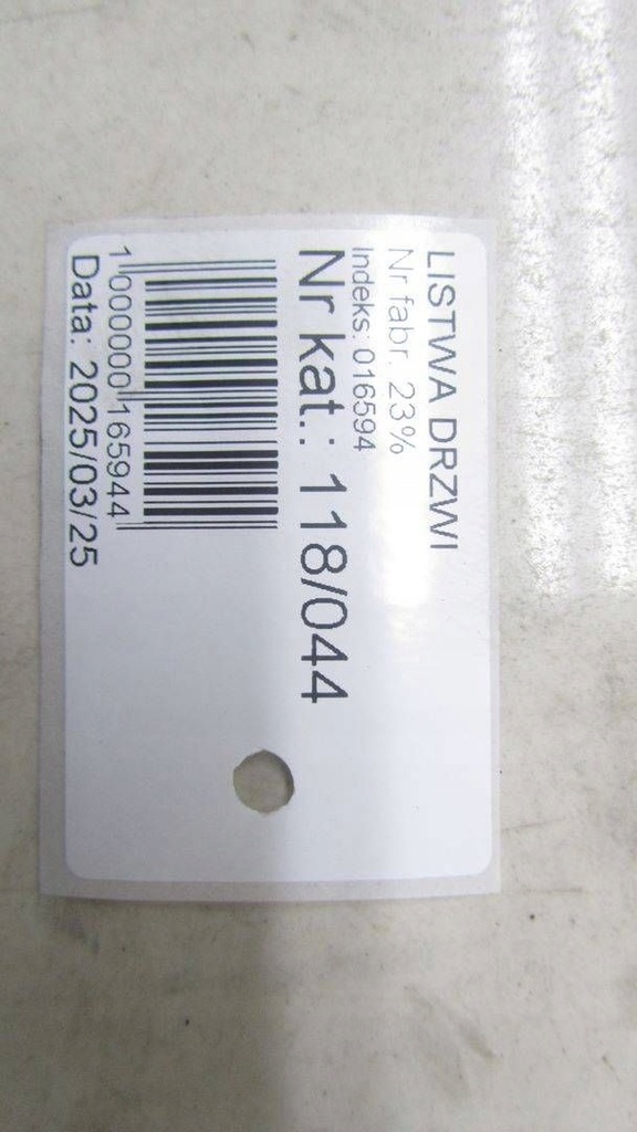 фото №6, Trafic vivaro ii защита жабо пластик левый 7700312810