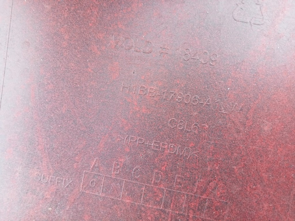 фото №10, Ford fiesta mk8 2017-23r. - бампер задняя