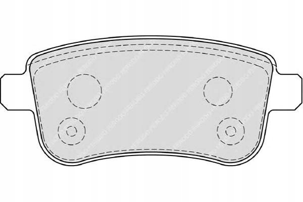 фото №2, Тормозные колодки тормозные renault clio v fluence grand scen