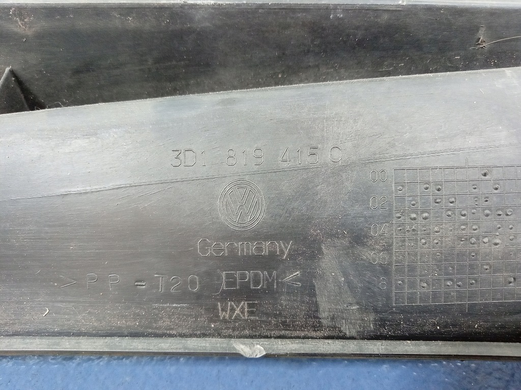 фото №6, Vw phaeton жабо верхній eu 3d1819415c