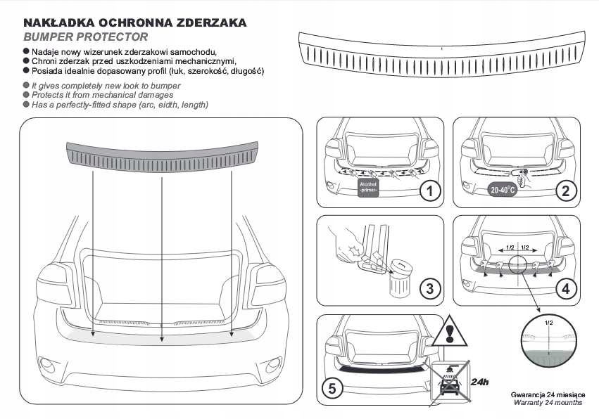 фото №4, Накладка na бампер mitsubishi asx 2010-2012