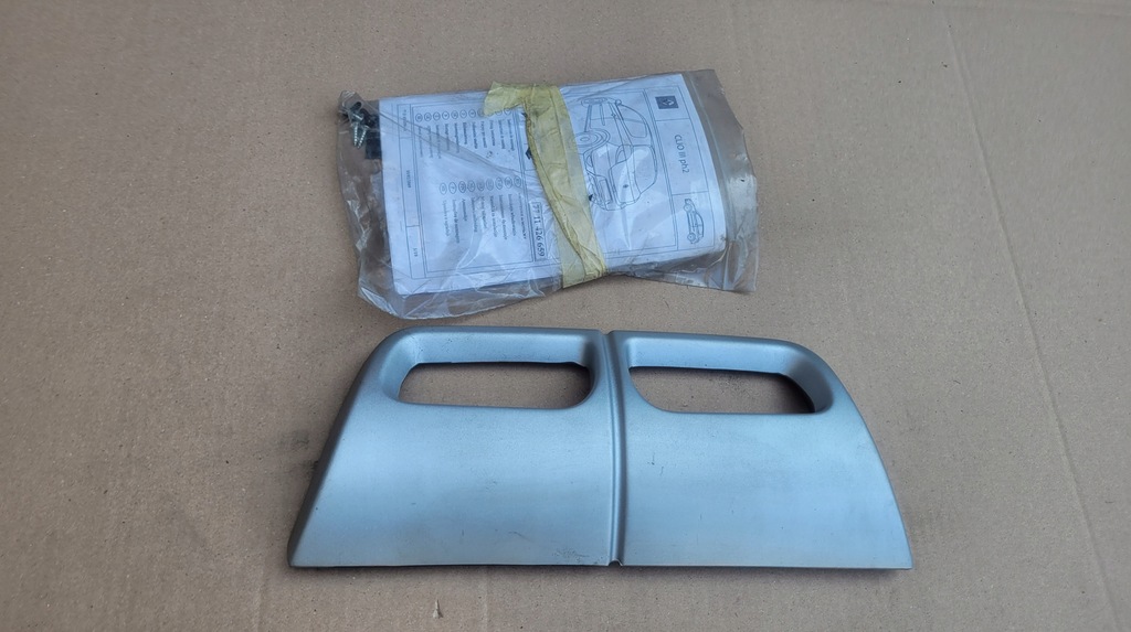 фото №1, Решітка радіатора дифузор вихлоп renault clio iii //