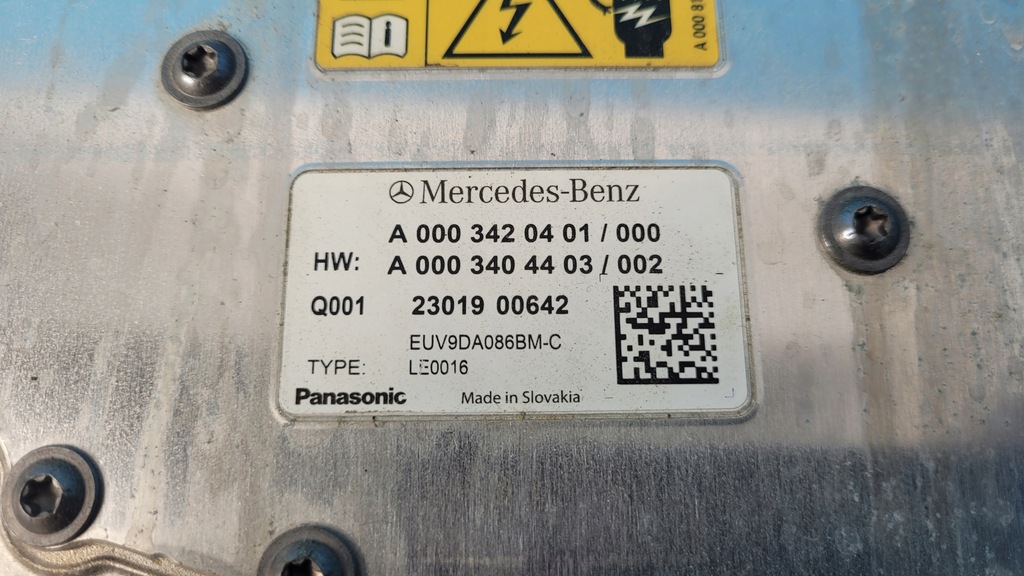 фото №10, Mercedes eqe w295 350+ 23r преобразователь напряжения a0003420401