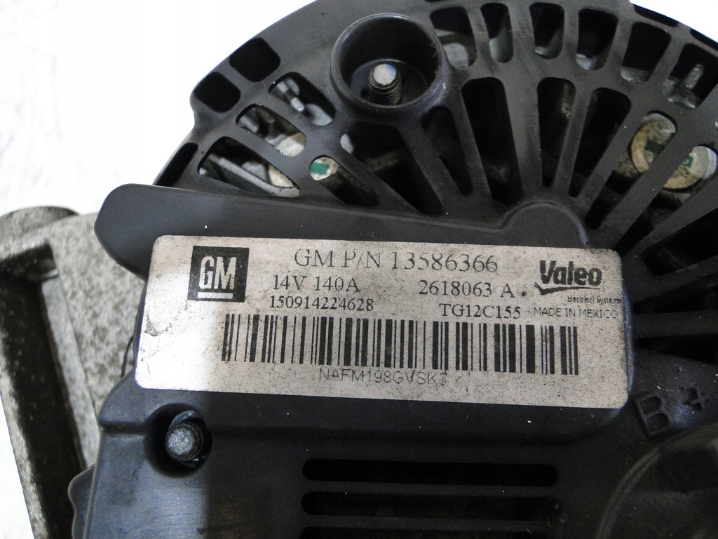 фото №8, Opel astra j iv 1.6cdti генератор 13586366