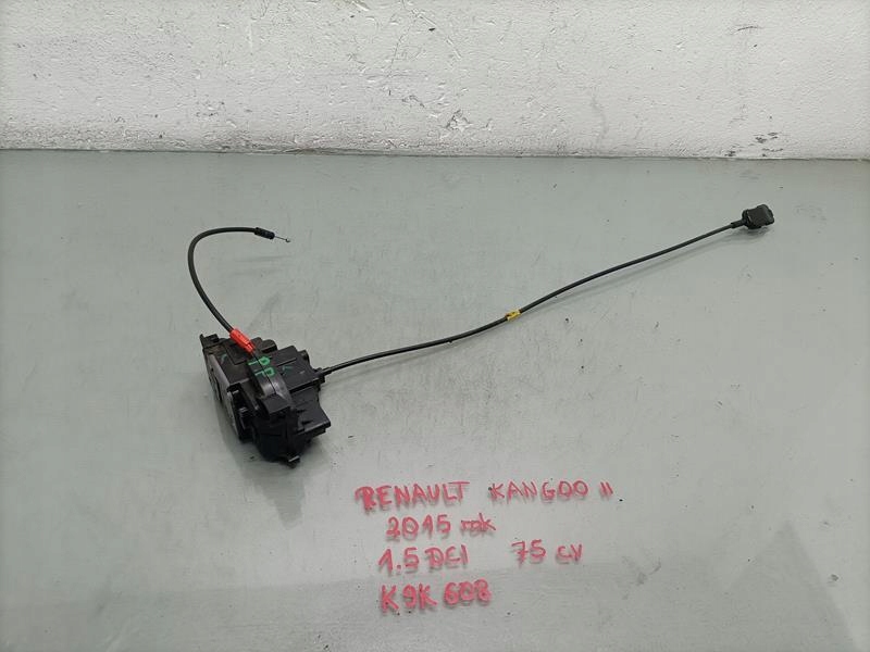 фото №1, Замок дверь правый перед kangoo ii 6 pin