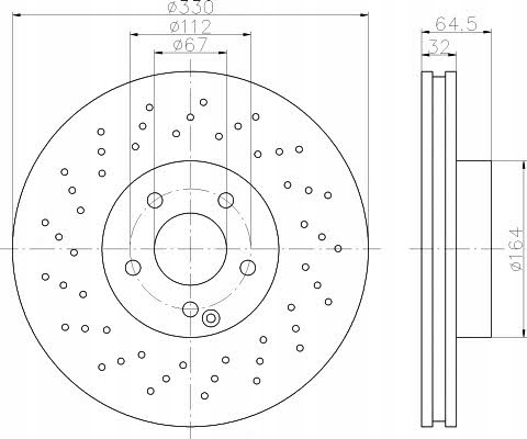 фото №3, Textar диск тормозная db p. w211/r230 02-12