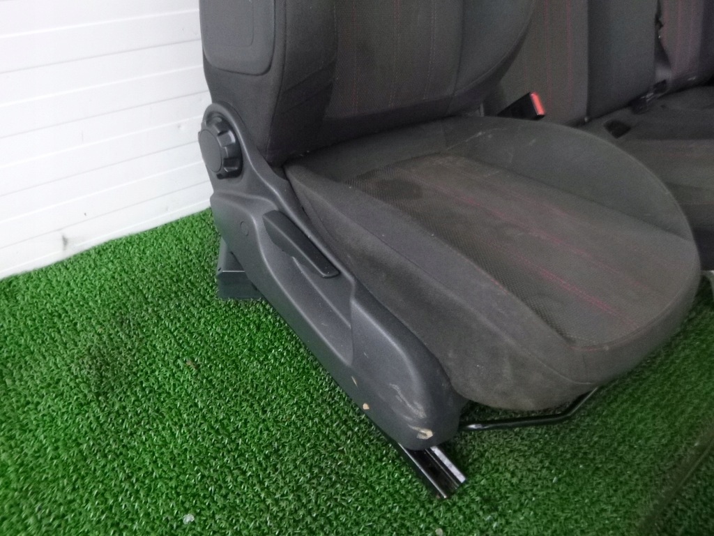 фото №9, Opel corsa d 06- перехідник van сидіння обшивки ремені kpl