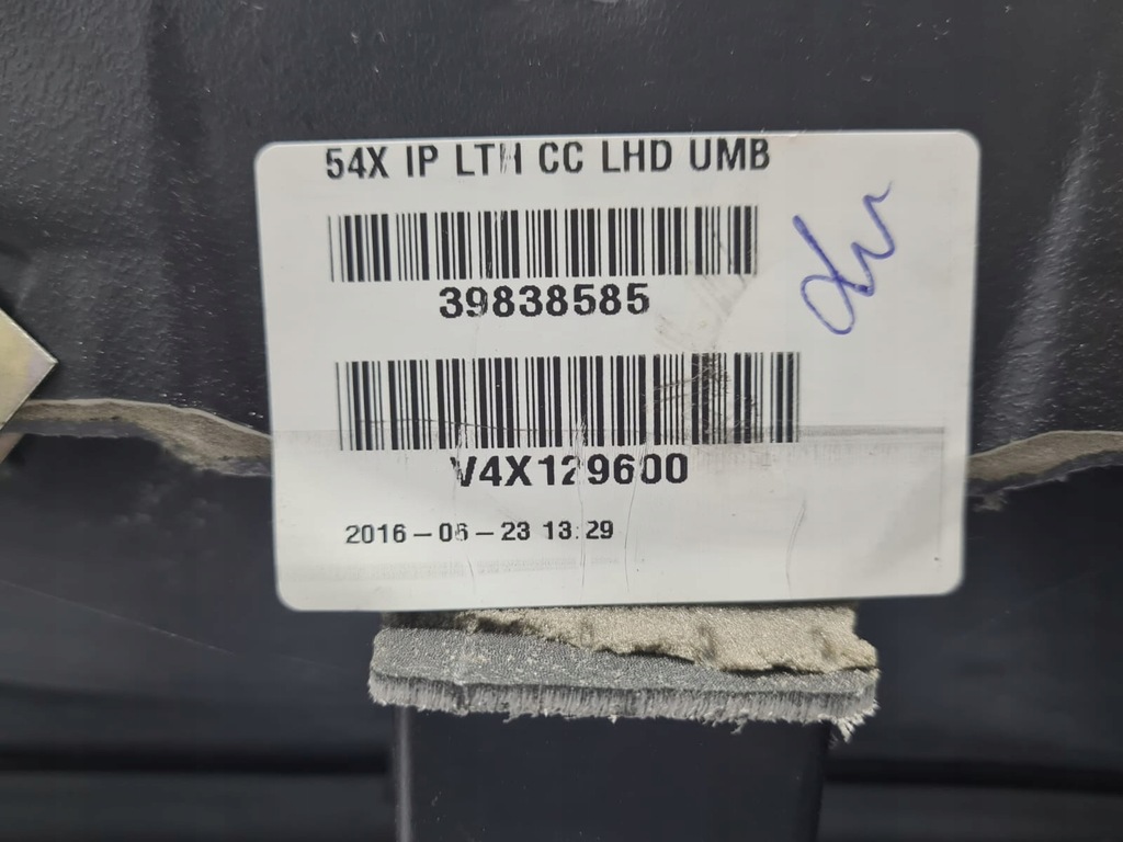 фото №7, Приборная панель приборная консоль v90 s90 приборная панель volvo кожа кожа