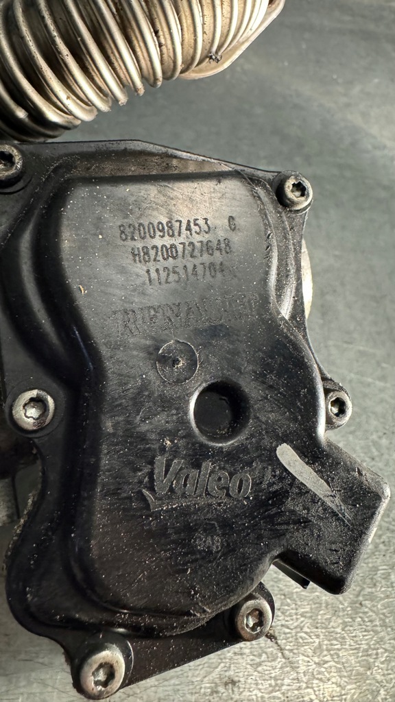 фото №5, Renault master iii movano b nv400 trafic iii дроссельная заслонка egr датчик клапан