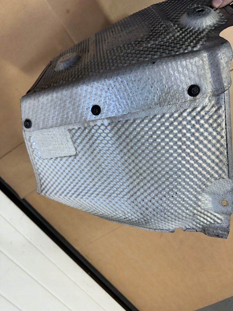 фото №10, Защита тепловая, защита дна, металлическая mercedes sl r230, w230 zu