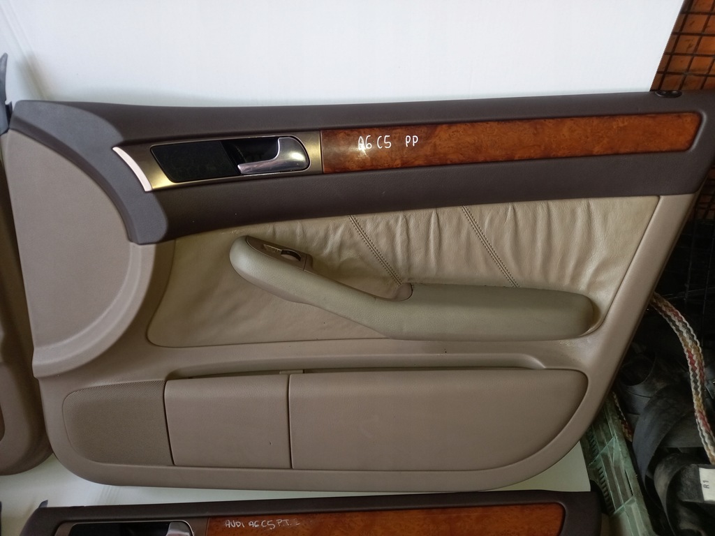 фото №5, Audi a6 c5 комплект обшивка дверей дверь обшивки обшивка обивка