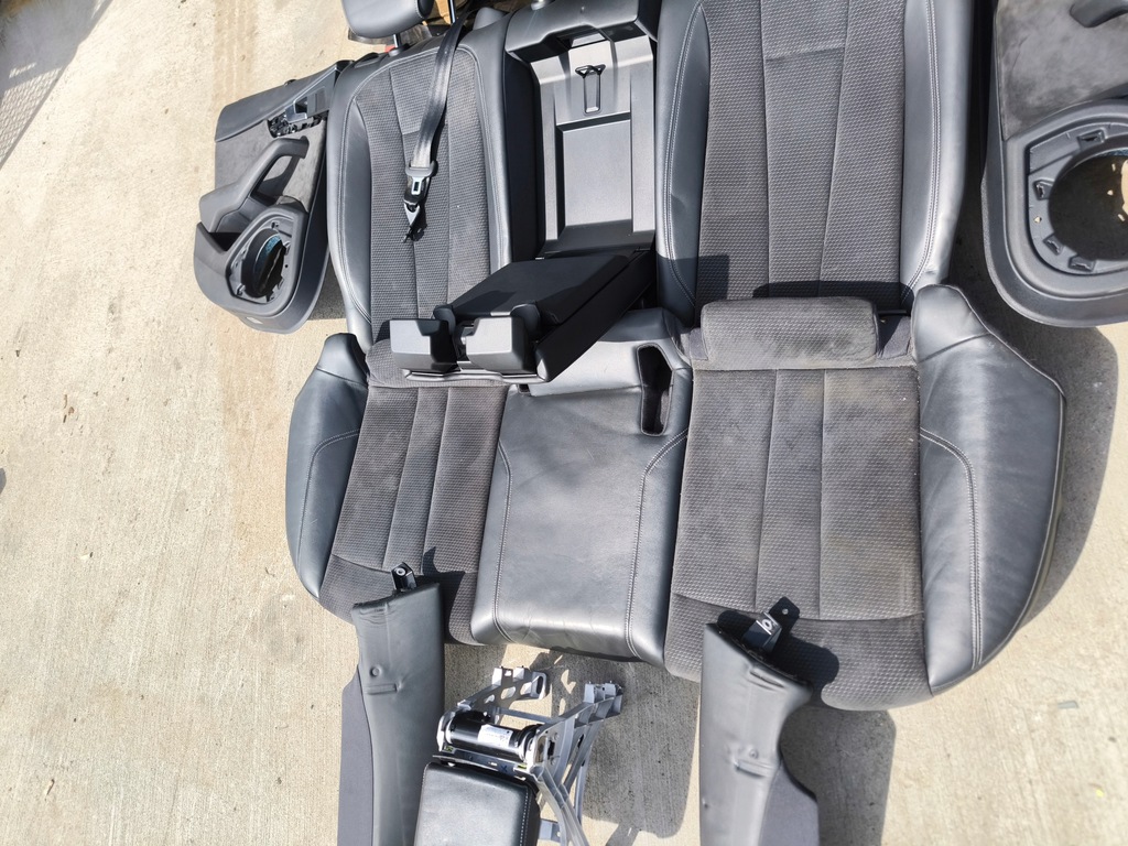 фото №7, Сиденье сиденья кожа комплект s line audi a4 b9 кожа alcantara шторка подогрев