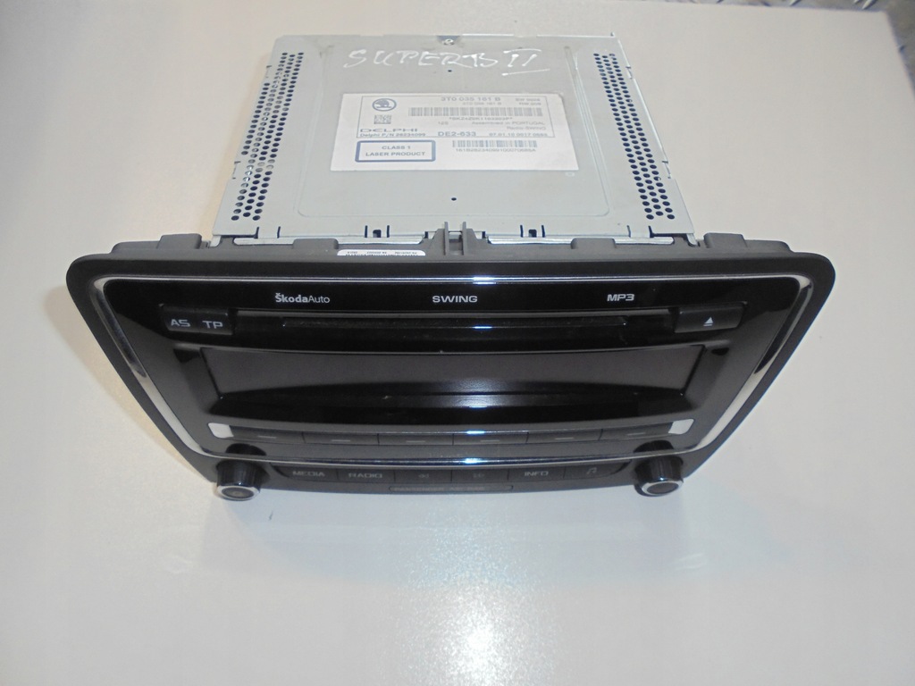 фото №1, Skoda superb ii 3t0 радио
