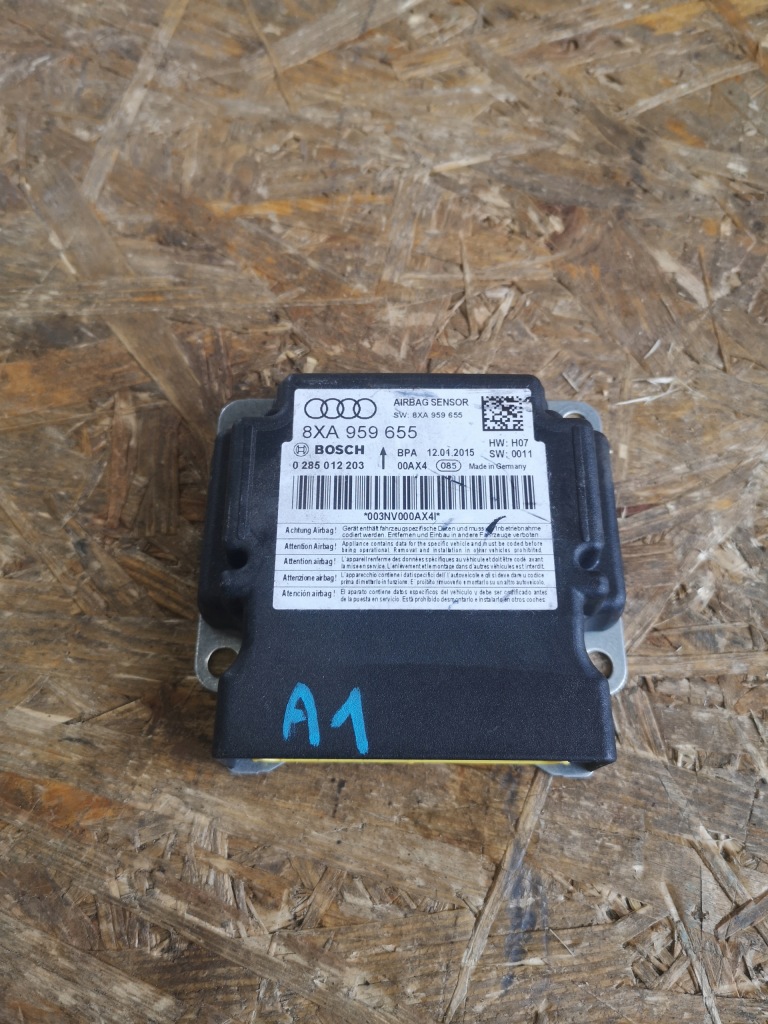 фото №1, Audi a1 8x модуль датчик подушка безпеки 8xa959655 повний