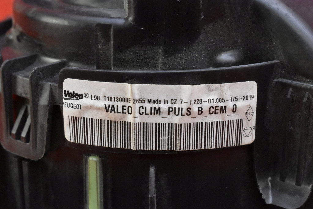 фото №6, Повітродувка вентилятор обдув eu t1013000e peugeot 508 1 i 10-14