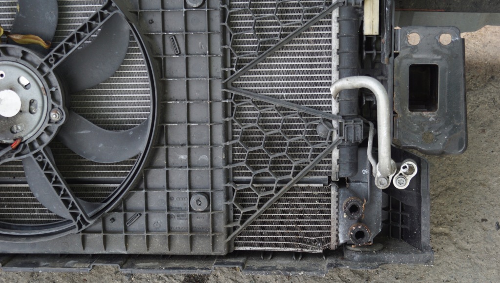 фото №13, Pas передний радиатор skoda fabia ii lift 1.2 b