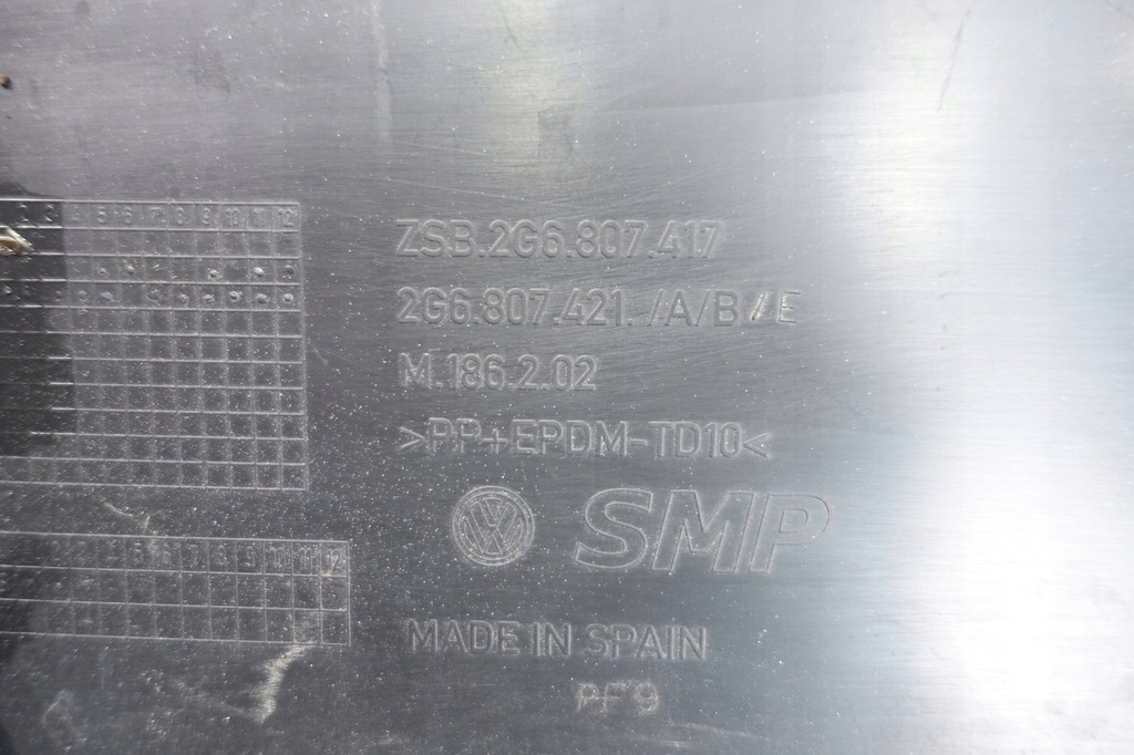 фото №12, Бампер задняя задний vw polo vi 6 2g6807421a/b/e