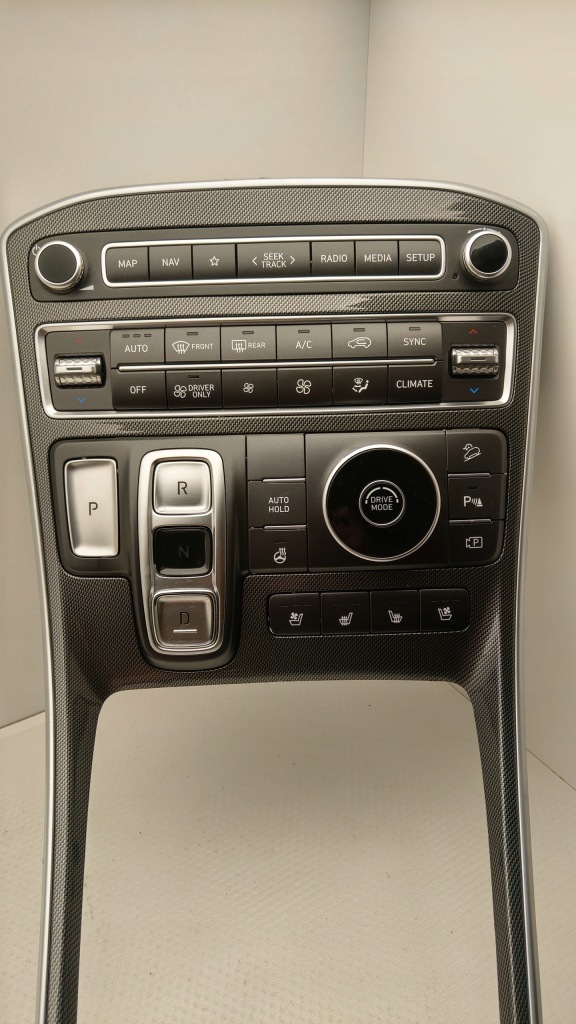 фото №1, Консоль hyundai santa fe iv 2021 выборщик рамка