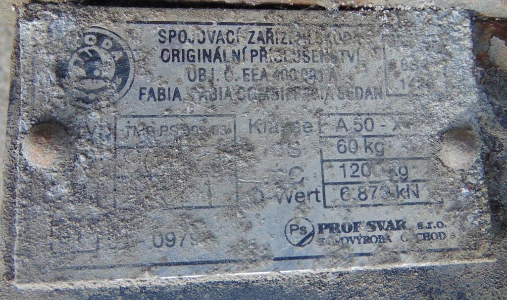 фото №10, Hak буксирувальний skoda fabia i lift kombi europa