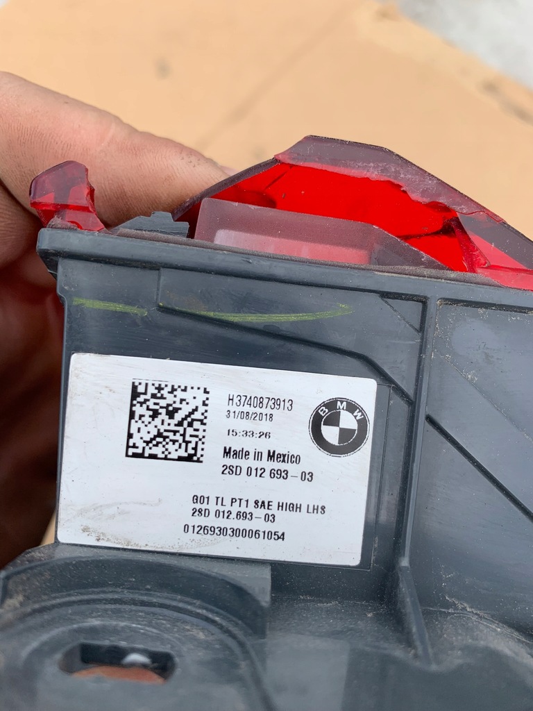 фото №9, Лампа задняя левая led bmw x3 18-21r