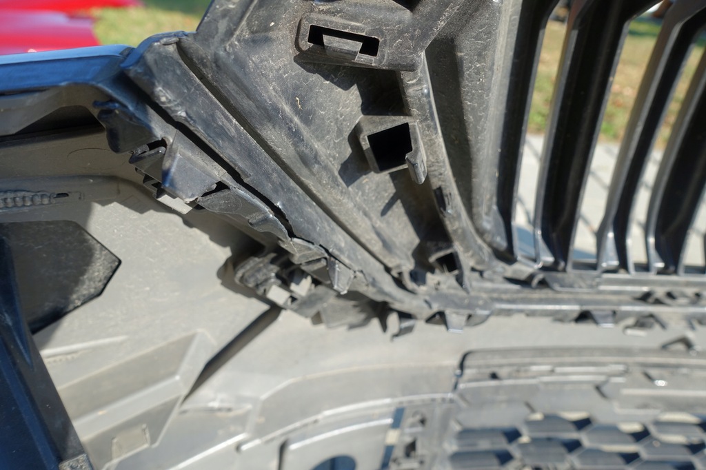 фото №9, Skoda kodiaq lift бампер передний решётка радиатора решётка средняя lf7c