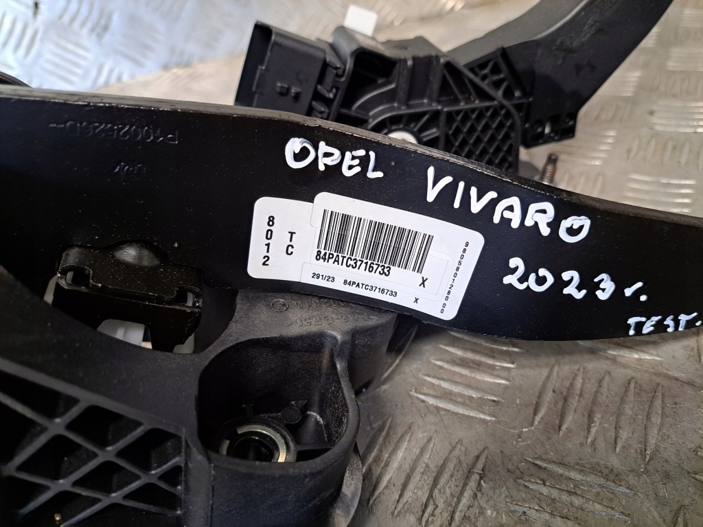 фото №7, Opel vivaro 2023 r 2.0 cdti педаль гальма газу