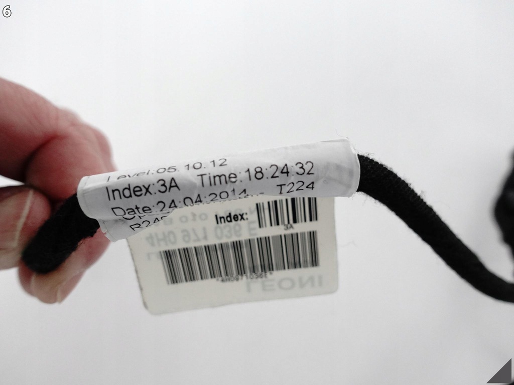 фото №7, Audi a8 s8 4h0 d4 13-17 lift проводка жгут дверь правых перед ambiente