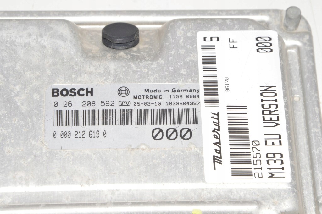 фото №11, Maserati quattroporte m139 блок управления бортовой компьютер