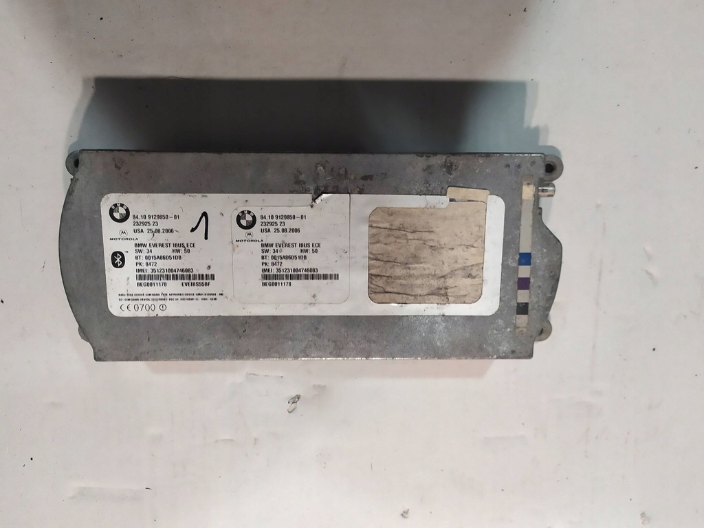 фото №6, Модуль bluetooth bmw 5 e60 e61 e90 x5 e70 9129850