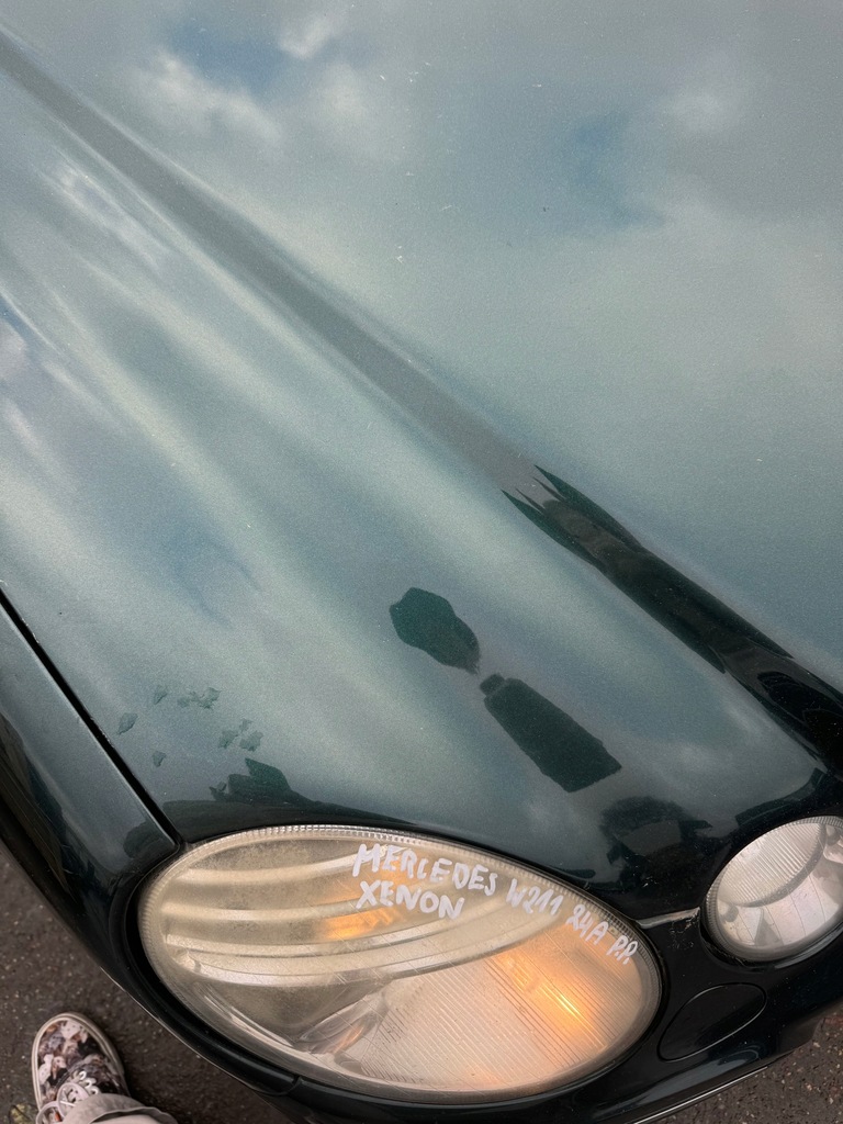 фото №5, Mercedes benz w211 lift капот кришка двигуна c300