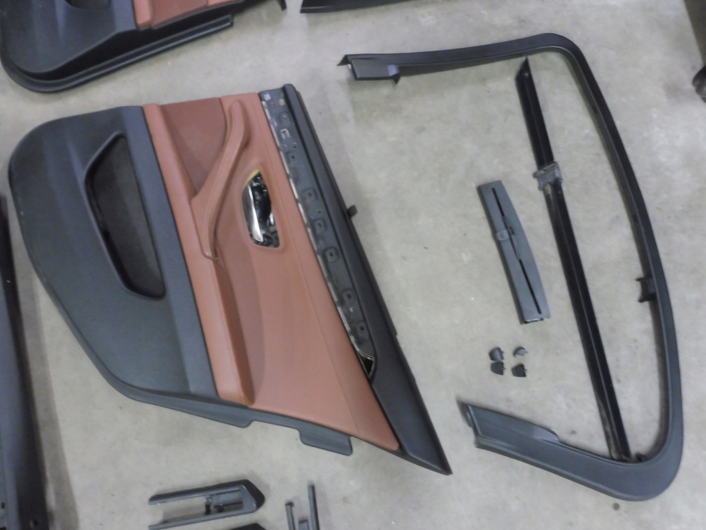 фото №14, Bmw f10 сидіння сидіння шкіра обшивки eu підігрів комфортні сидіння шторки