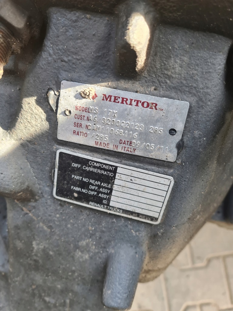 фото №2, Вкладыш мост volvo fh fm 9 13 4 renault dxi gama t iveco ms17x rss1344c 2.85